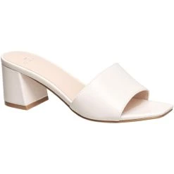 HYLETE Shop 44 H Halston Womens Vegan Leather Dressy Heel Sandals