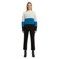 H Halston women Mock Neck Sweater