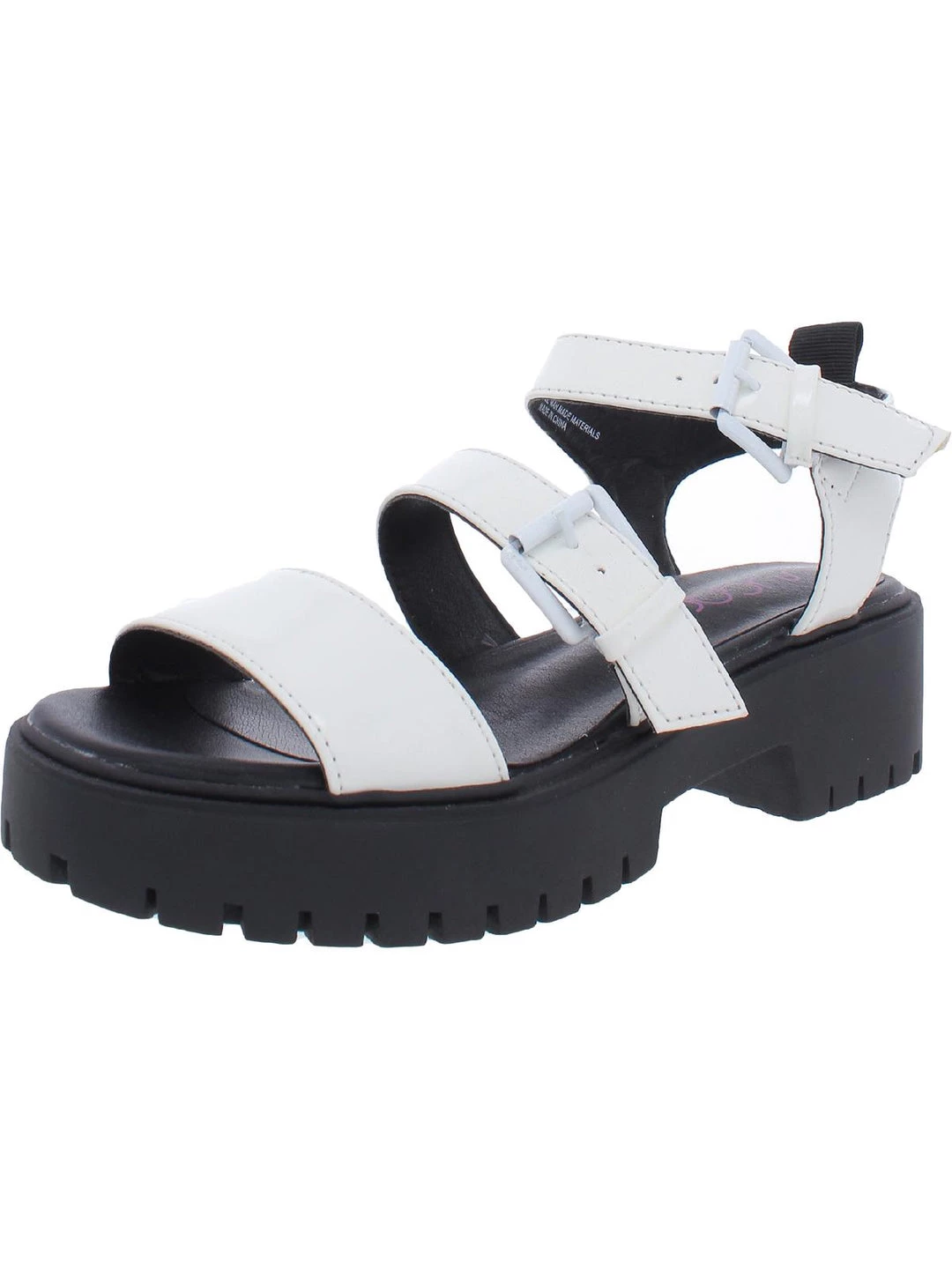 Sugar Indigo Womens Patent Casual Slingback Sandals 6 Sugar Indigo Womens Patent Casual Slingback Sandals - Image 4