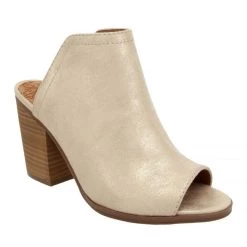 Sugar Peppermint Womens Slip On Open Toe Mules