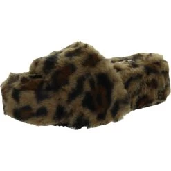 Sugar Wryde Womens Faux Fur Slip On Slide Slippers -HYLETE Shop 3b564b1470a94f18a1bb536343174cd2 1080x