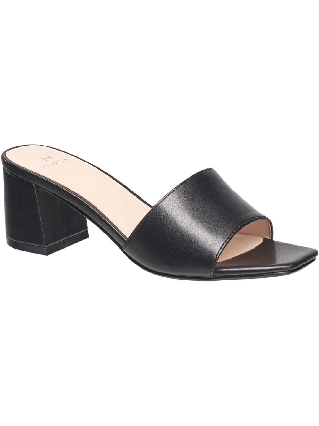 H Halston Womens Vegan Leather Dressy Heel Sandals 6 H Halston Womens Vegan Leather Dressy Heel Sandals - Image 4