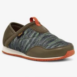 Teva kids Kid'S Reember Moc Sneaker in Dark Olive Tie Dye
