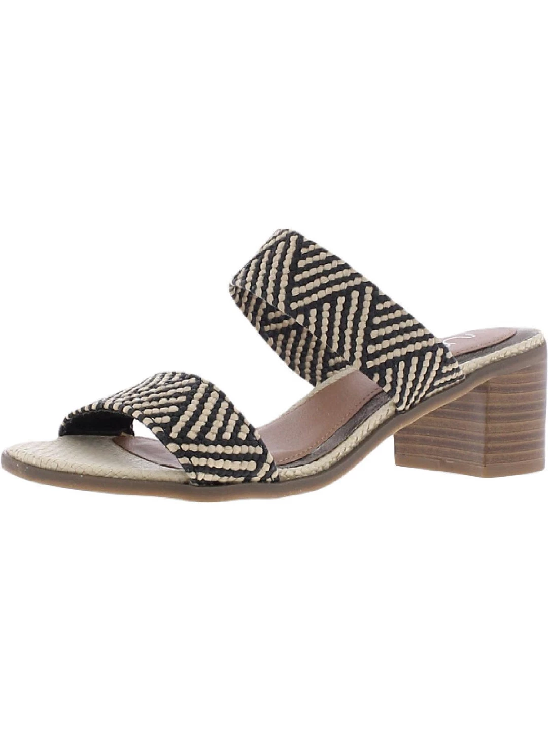 Sugar Halo Womens Slip On Open Toe Block Heels 6 Sugar Halo Womens Slip On Open Toe Block Heels - Image 4