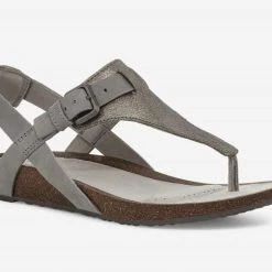 Teva women Mahonia 3 Sandal in Point Metallic