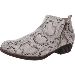 Sugar Truffle Womens Double Zipper Ankle Boots