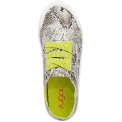 Sugar Forever Natural Green Womens Snake Print Flat Slip-On Sneakers 8 Sugar Forever Natural Green Womens Snake Print Flat Slip-On Sneakers -HYLETE Shop 9ad23e5721ac43a3b7cc9308ffe66f3a 1080x