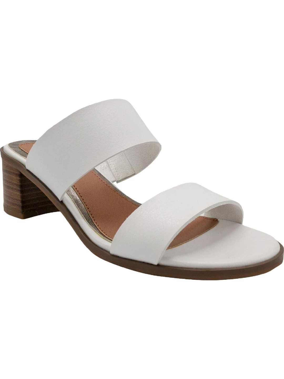 Sugar Halo Womens Slip On Open Toe Block Heels 3 Sugar Halo Womens Slip On Open Toe Block Heels