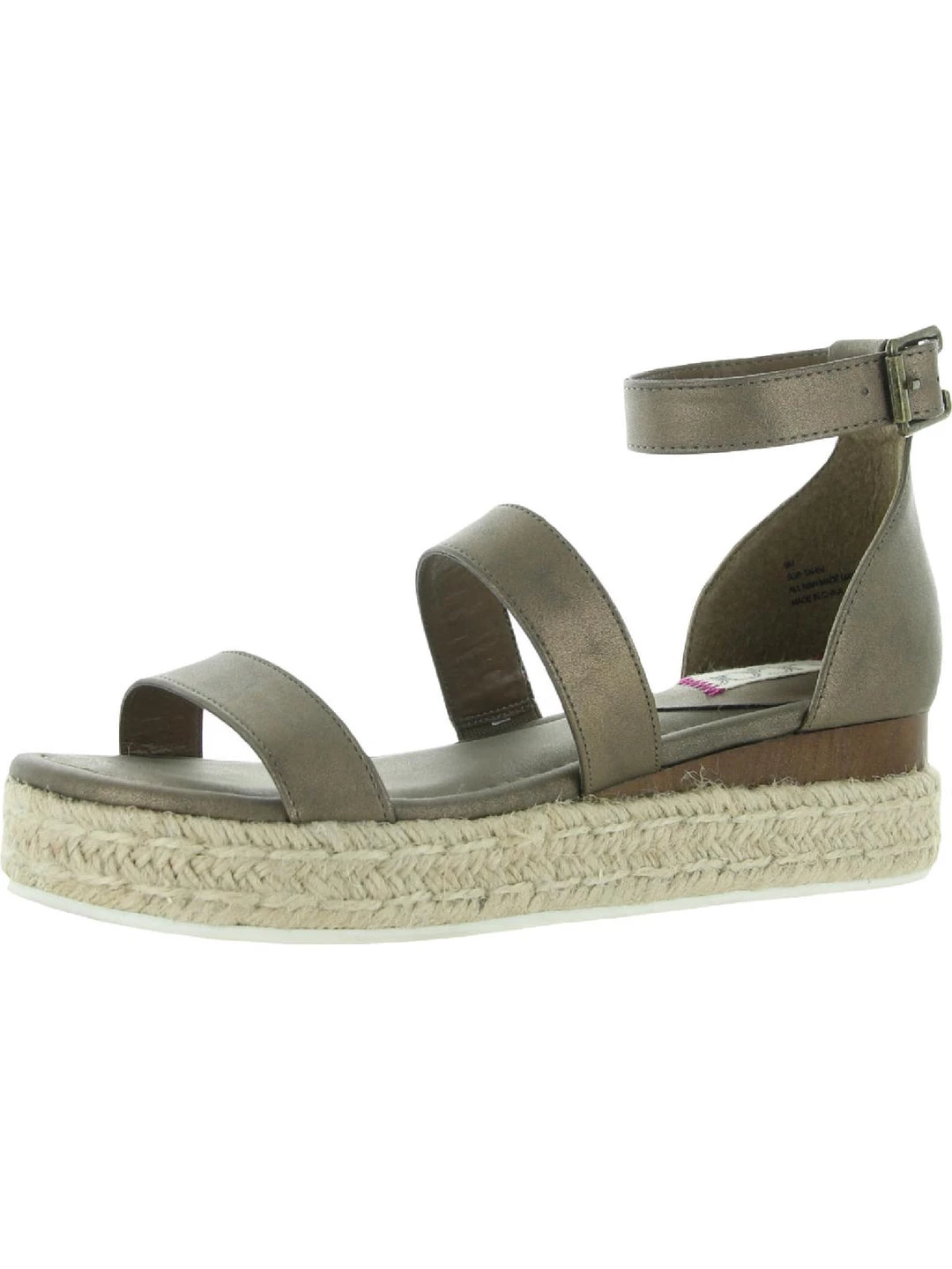 Sugar Tahini Womens Padded Insole Wedges Espadrilles 6 Sugar Tahini Womens Padded Insole Wedges Espadrilles - Image 4