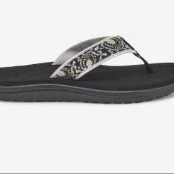 Teva Women'S Voya Flip Flop in Doria Black