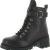 Sugar Frannie Womens Faux Leather Man Made Combat & Lace-up Boots -HYLETE Shop b40056f64afb47c08edb2bb9a39fd7ce 1080x