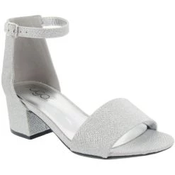 Sugar Noelle Low Womens Adustable Ankle Block Heels