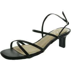 Sugar SGR Nacole Womens Faux Leather Sling Back Dress Sandals