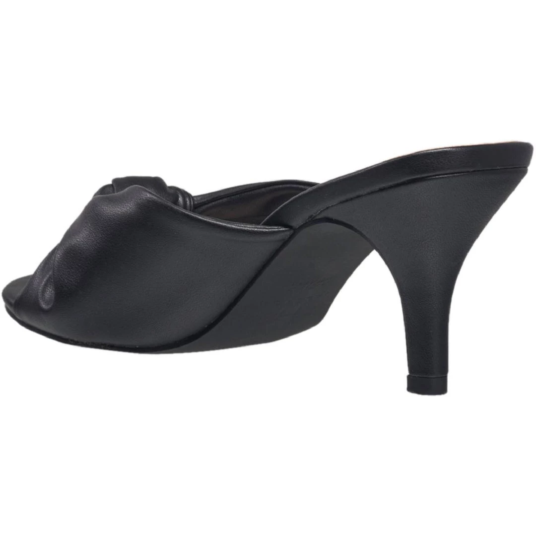 H Halston Seville Womens Vegan Leather Dressy Heel Sandals 4 H Halston Seville Womens Vegan Leather Dressy Heel Sandals - Image 2