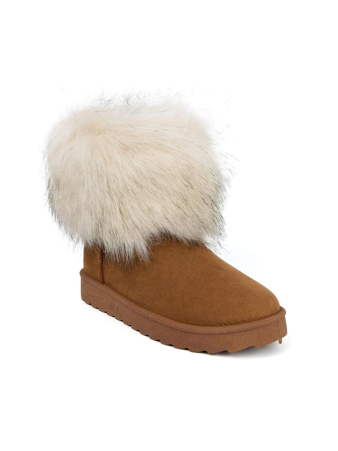 Sugar Radient Womens Faux Suede Cozy Winter & Snow Boots 3 Sugar Radient Womens Faux Suede Cozy Winter & Snow Boots