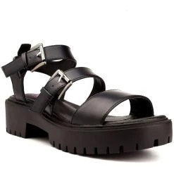 Sugar Indigo Womens Patent Casual Slingback Sandals