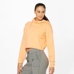 women HYLETE Eclipse Cropped Hoodie