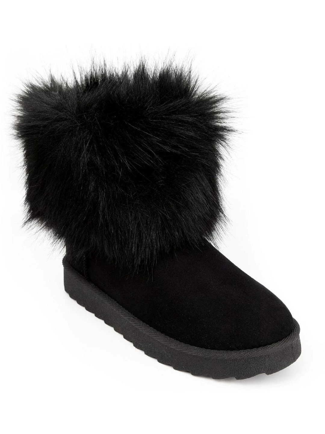 Sugar Radient Womens Faux Suede Cozy Winter & Snow Boots 6 Sugar Radient Womens Faux Suede Cozy Winter & Snow Boots - Image 4