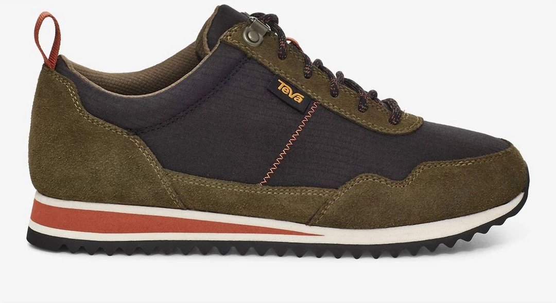 Teva Men'S Highside Sneaker in Olive/Black 4 Teva Men'S Highside Sneaker in Olive/Black - Image 2