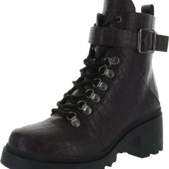 Sugar Frannie Womens Faux Leather Man Made Combat & Lace-up Boots -HYLETE Shop dd3ada99fda046d4b18dd7e4de6b7d5f 1080x