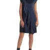 H Halston Womens Satin Short Shift Dress -HYLETE Shop e86ea5c4d4134a03b9395c8560cd0596 1080x