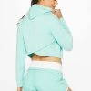 women HYLETE Eclipse Cropped Hoodie