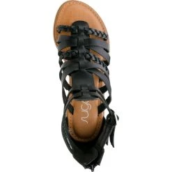 Sugar Iliani Womens Faux Leather Flat Gladiator Sandals 10 Sugar Iliani Womens Faux Leather Flat Gladiator Sandals -HYLETE Shop ee7148ae1a14403488020cf367b5e724 1080x