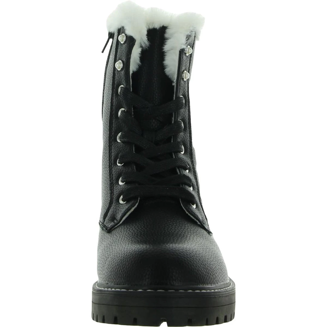 Sugar Womens Leather Ankle Winter & Snow Boots 5 Sugar Womens Leather Ankle Winter & Snow Boots - Image 3