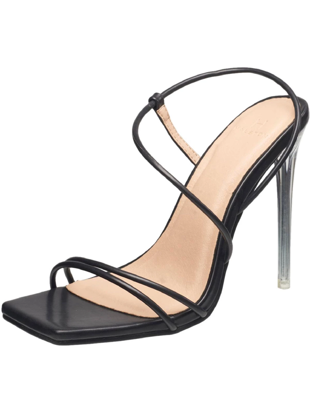 H Halston Wizards Womens Vegan Leather Stiletto Strappy Sandals 3 H Halston Wizards Womens Vegan Leather Stiletto Strappy Sandals