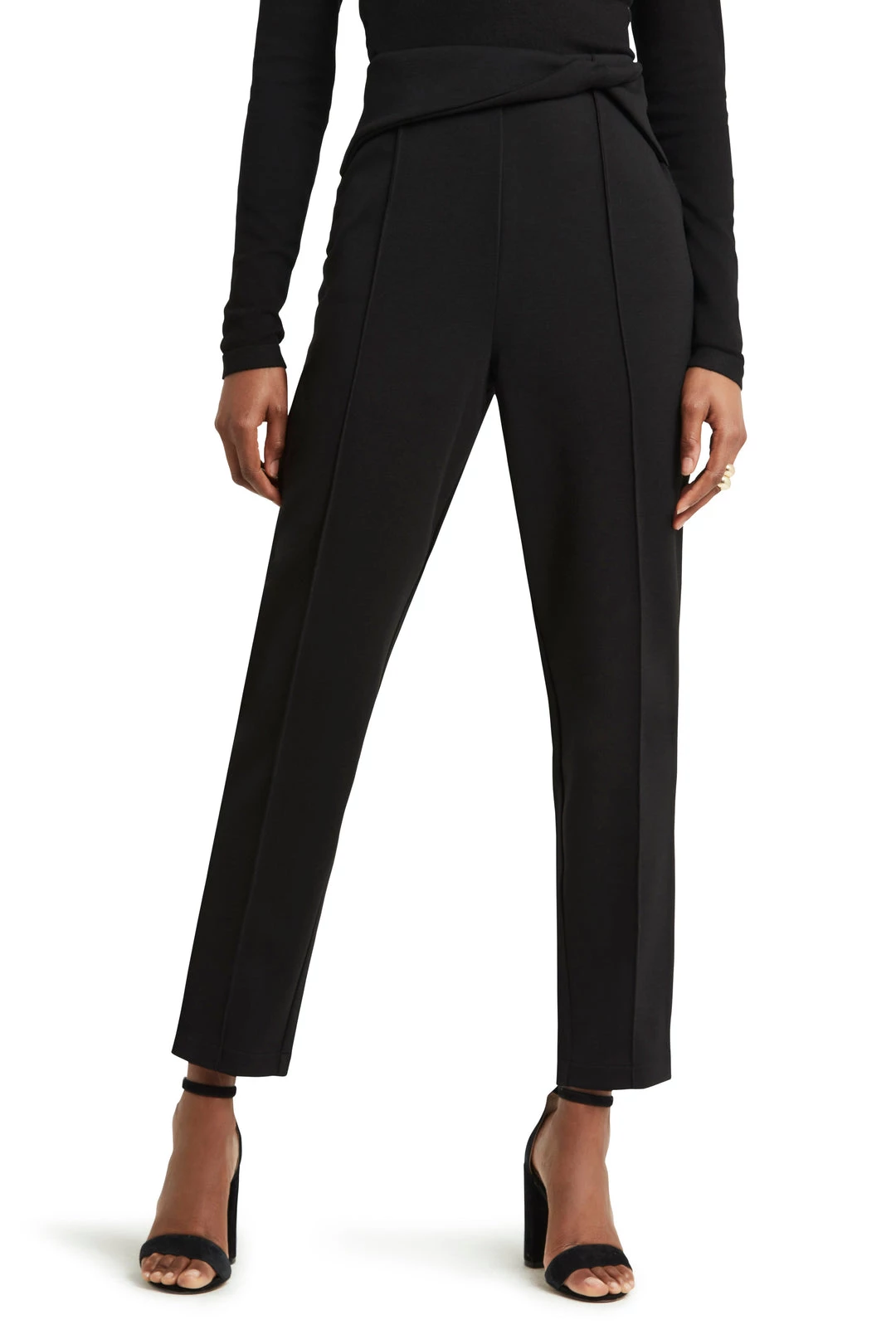 H HALSTON women DOUBLE TWIST WB PO PANT 3 H HALSTON women DOUBLE TWIST WB PO PANT
